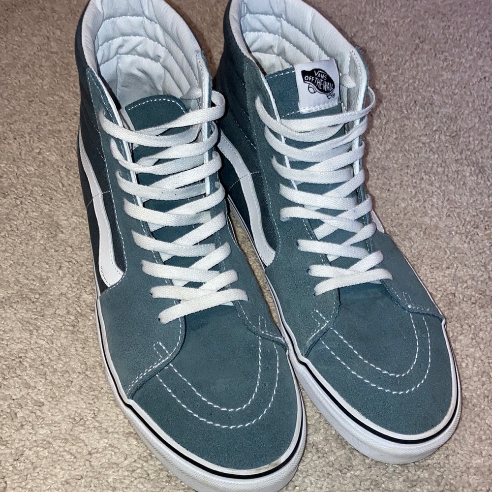 Vans sk8 hi shoes (goblin blue)